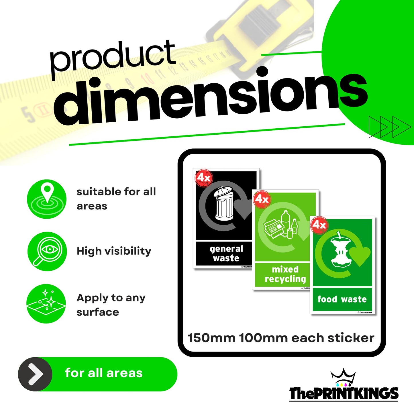 Food Allergens Poster Sign A4 - 297mm x 210mm, 1pc or 2pc